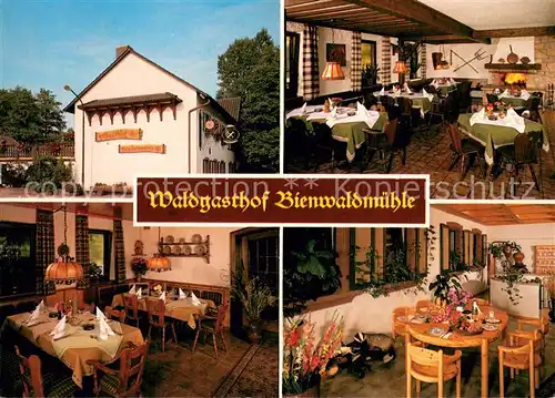 AK / Ansichtskarte Scheibenhardt_Pfalz Waldgaststaette Bienwaldmuehle Restaurant Scheibenhardt Pfalz