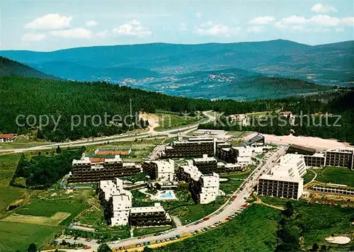 AK / Ansichtskarte St_Englmar Fliegeraufnahme Apart Hotel Predigtstuhl St_Englmar