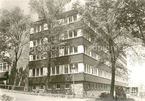 AK / Ansichtskarte Oberwiesenthal_Erzgebirge Ferienheim Aktivist Bettenhaus Aussenansicht Oberwiesenthal Erzgebirge