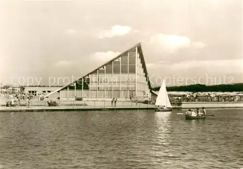 AK / Ansichtskarte Erfurt Stausee Hohe nfelden m. Stausee Gaststaette Erfurt