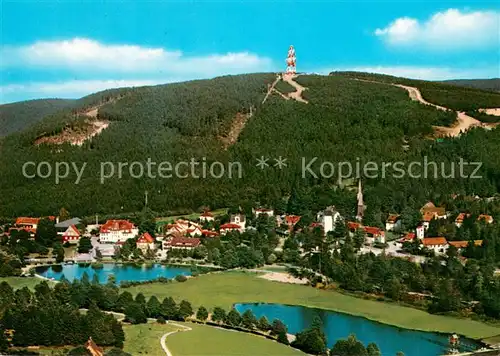 AK / Ansichtskarte Goslar Fliegeraufnahme Teilansicht Goslar