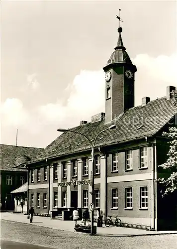 AK / Ansichtskarte Zehdenick Rathaus Aussenansicht Zehdenick