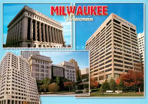 AK / Ansichtskarte Milwaukee_Wisconsin NML Campus 