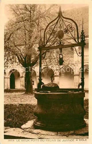 AK / Ansichtskarte Dole_39_Jura Vieux puits du Palais de Justice Collection Les Vosges 