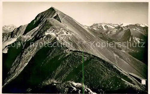 AK / Ansichtskarte Brienzer_Rothorn_BE Gebirgspanorama Berner Alpen Brienzer_Rothorn_BE