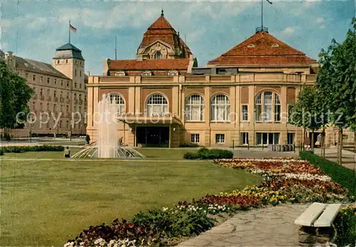 AK / Ansichtskarte Bad_Neuenahr Ahrweiler Kurhaus mit Casino und Blick zum Kur Sanatorium Bad_Neuenahr Ahrweiler