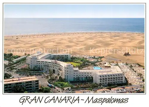 AK / Ansichtskarte Maspalomas_Gran_Canaria Riu Palace Hotel Fliegeraufnahme 