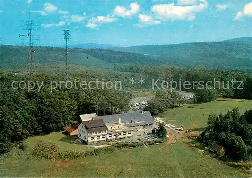 AK / Ansichtskarte Vogelsberg_Rhoen Berggasthof Hoherodskopf  Vogelsberg Rhoen