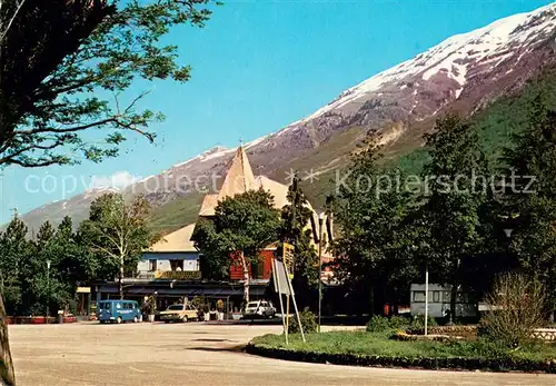 AK / Ansichtskarte L_Aquila Campo Imperatore Albergo Ristorante La Villetta L_Aquila