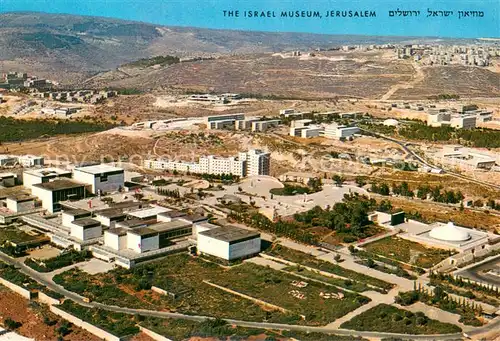 AK / Ansichtskarte Jerusalem_Yerushalayim Fliegeraufnahme Isreal Museum Jerusalem_Yerushalayim