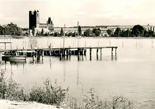 AK / Ansichtskarte Prenzlau Ueckersee Teilansicht Prenzlau