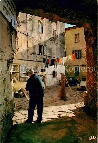 AK / Ansichtskarte Ajaccio Passage d une vieille rue Ajaccio