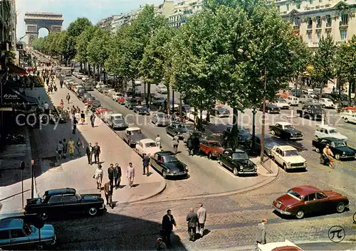 AK / Ansichtskarte Paris_75 Avenue des Champs Elysees Arc de Triomphe 