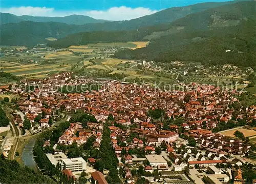 AK / Ansichtskarte Waldkirch_Breisgau Fliegeraufnahme Waldkirch Breisgau