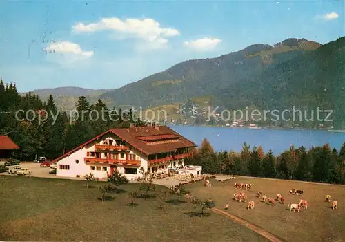 AK / Ansichtskarte Bad_Wiessee_Tegernsee Berggasthof Sonnenbichl Bad_Wiessee_Tegernsee