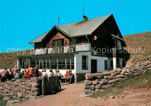 AK / Ansichtskarte Groeden_Tirol Rifugio Rasciesa Raschoetzhuette Groeden Tirol