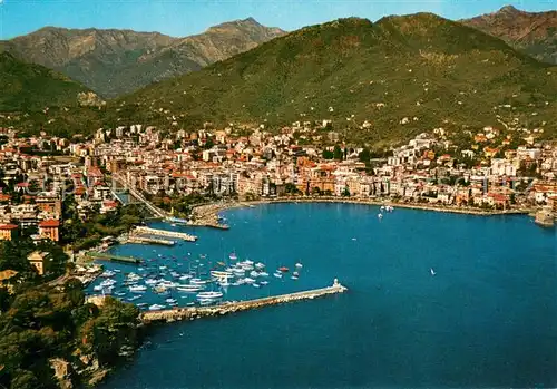 AK / Ansichtskarte Rapallo Fliegeraufnahme Gesamtansicht Rapallo