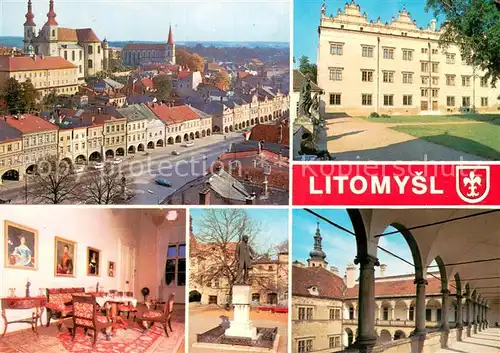 AK / Ansichtskarte Litomysl Teilansichten d. Altstadt Litomysl