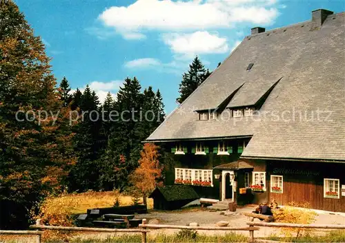 AK / Ansichtskarte Furtwangen Berggasthof Martinskapelle Aussenansicht Furtwangen