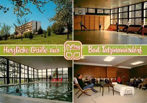 AK / Ansichtskarte Bad_Tatzmannsdorf_Burgenland Reha Zentrum Hallenbad Turnhalle Seminarraum Bad_Tatzmannsdorf