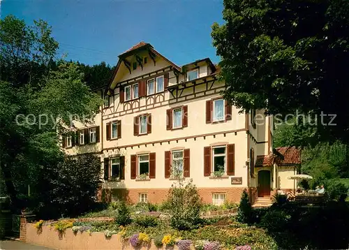 AK / Ansichtskarte Zavelstein Haus Sonnenblick Christliches Erholunsheim Zavelstein