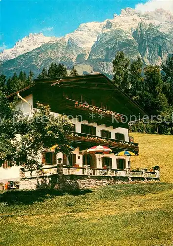 AK / Ansichtskarte Leogang Pension Hinterauhof Leogang