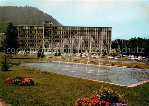 AK / Ansichtskarte Geislingen_Steige Verwaltungsgebaeude der WMF Wasserspiele Geislingen_Steige