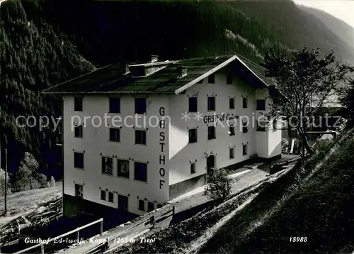 AK / Ansichtskarte Kappl_Tirol Gasthof Edelweiss 