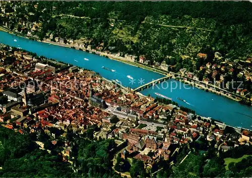 AK / Ansichtskarte Heidelberg_Neckar Fliegeraufnahme Heidelberg Neckar