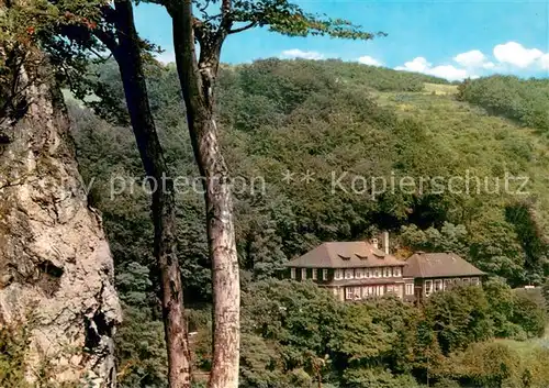 AK / Ansichtskarte Letmathe_Oestrich Haus Dechenhoehle Bahnhofsgaststaette Letmathe_Oestrich