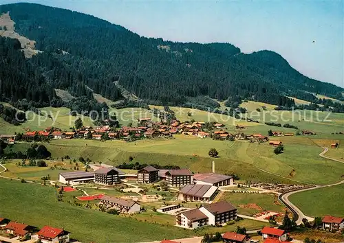 AK / Ansichtskarte Ried_Pfronten DAK Kurzentrum Haus Allgaeu Fliegeraufnahme Ried Pfronten