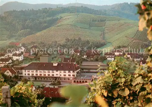 AK / Ansichtskarte Durbach Winzergenossenschaft Panorama Durbach