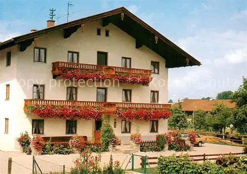 AK / Ansichtskarte Bergen_Chiemgau Dampf Hof Gaestehaus Pension Bergen Chiemgau