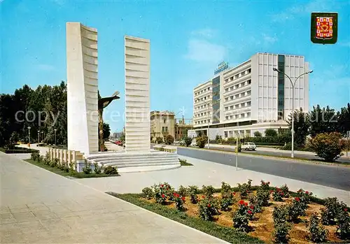 AK / Ansichtskarte Murcia Monumento a Juan de la Cierva Ronda de Garay Murcia