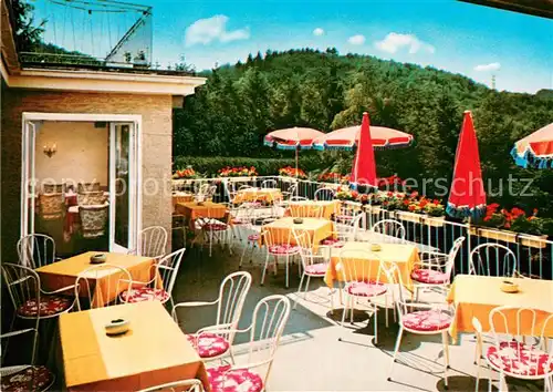 AK / Ansichtskarte Neuhonrath Hotel Luisenhoehe Restaurant Cafe Terrasse Neuhonrath