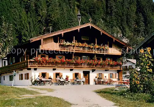 AK / Ansichtskarte Oberaudorf Pension Cafe Wallerhof Oberaudorf