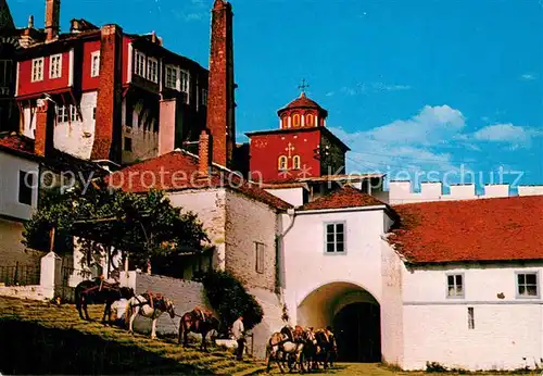 AK / Ansichtskarte Berg_Athos Kloster Vatopedi Berg_Athos