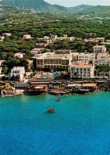 AK / Ansichtskarte Ischia Porto Lungomare C Colombo Fliegeraufnahme Ischia