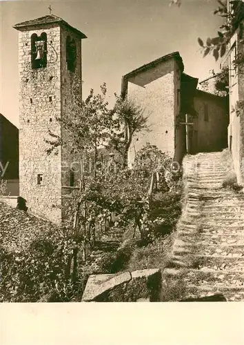 AK / Ansichtskarte Gandria_Lago_di_Lugano Kirche Gandria_Lago_di_Lugano