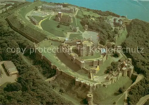 AK / Ansichtskarte Kent Dover Castle Air view Kent