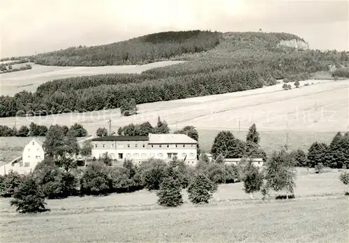 AK / Ansichtskarte Walthersdorf_Erzgebirge Ferienheim VEB Zentralwerkstatt Regis Aussenansicht 