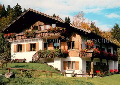 AK / Ansichtskarte Oberstaufen Schrotkurheim Landhaus Vogler Aussenansicht Oberstaufen