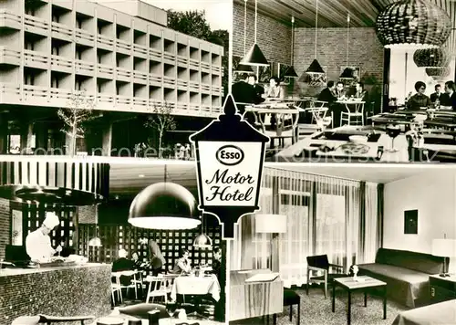 AK / Ansichtskarte Kirchrode Esso Motor Hotel am Tiergarten Kirchrode