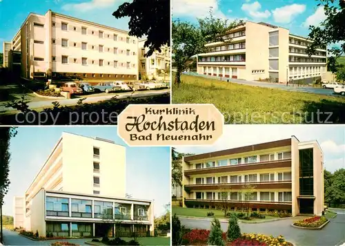 AK / Ansichtskarte Bad_Neuenahr Ahrweiler Kurklinik Hochstade Aussenansichten Bad_Neuenahr Ahrweiler