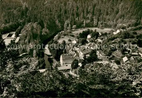 AK / Ansichtskarte Treseburg_Harz Blick vom Weissen Hirsch Treseburg Harz