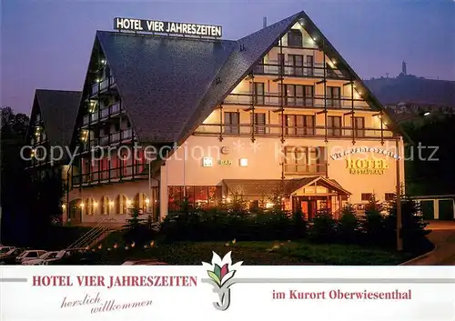 AK / Ansichtskarte Oberwiesenthal_Erzgebirge Hotel Vier Jahreszeiten Oberwiesenthal Erzgebirge