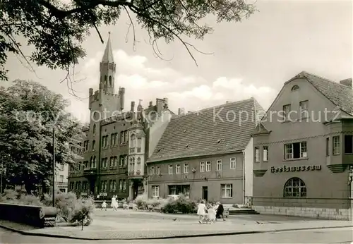 AK / Ansichtskarte Bitterfeld Marktplatz Bitterfeld