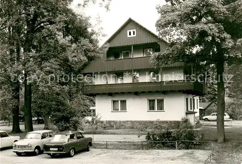 AK / Ansichtskarte Heinrichsort_Wurzbach Betriebsferienheim Carl Zeiss BT Saalfeld Heinrichsort Wurzbach