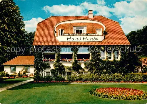 AK / Ansichtskarte Scharbeutz_Ostseebad Haus Hansa Scharbeutz_Ostseebad