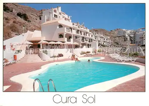 AK / Ansichtskarte Playa_del_Cura_Gran_Canaria Apartamentos Cura Sol Piscina Playa_del